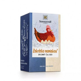 BIO bylinný čaj, Sonnentor Bio Rarášci - Zakrátko maminkou, porcovaný, 20 sáčků