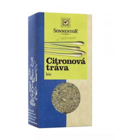 BIO bylinný čaj, Sonnentor Citronová tráva řezaná, Cymbopogon citratus, sypaný, 55 g