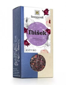 BIO bylinný čaj, Sonnentor Ibišek květ, sypaný, 80 g