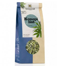 BIO bylinný čaj, Sonnentor Konopí list, Cannabis sativa, sypaný, 40 g
