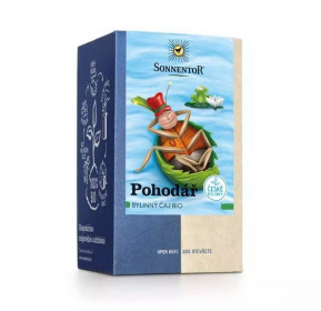 BIO bylinný čaj, Sonnentor Pohodář, porcovaný, 18 sáčků