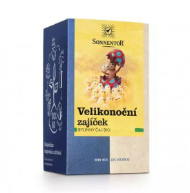 BIO bylinný čaj, Sonnentor Velikonoční zajíček, porcovaný, 18 sáčků