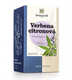 BIO bylinný čaj, Sonnentor Verbena citronová, Aloysia citrodora, porcovaný, 18 sáčků