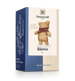 BIO bylinný čaj, Sonnentor Zázvor, Zingiber officinale, porcovaný, 18 sáčků