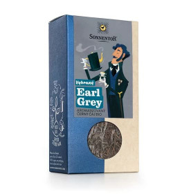 BIO černý čaj, Sonnentor Vybraný Earl Grey, sypaný, 90 g