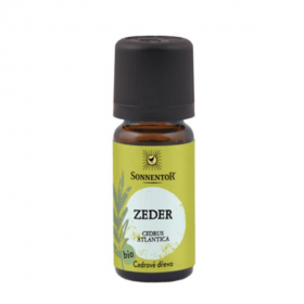 BIO éterický olej, Sonnentor Cedrové dřevo, 10 ml