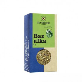 BIO koření, Sonnentor Bazalka řezaná, Ocimum basilicum, krabička, 15 g