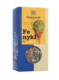 BIO koření, Sonnentor Fenykl celý, Foeniculum vulgare, krabička, 40 g