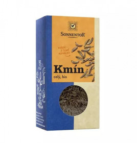 BIO koření, Sonnentor Kmín celý, Carum carvi, krabička, 60 g