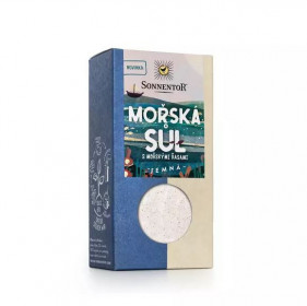 BIO mořská sůl s mořskými řasami, Sonnentor, krabička, 150 g