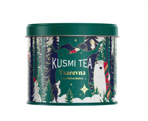Bio organický černý čaj, Kusmi Tea Tsarevna, plechová dóza, sypaný, 120 g