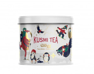 Bio organický ovocný čaj, Kusmi Tea Glögg, plechová dóza, sypaný, 125 g