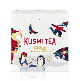 Bio organický ovocný čaj, Kusmi Tea Glögg, porcovaný, 20 sáčků
