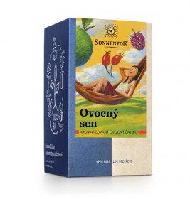 BIO ovocný čaj, Sonnentor Ovocný sen, porcovaný, 18 sáčků
