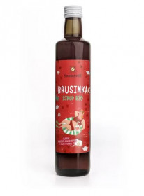 BIO ovocný sirup, Sonnentor Brusinka, 500 ml