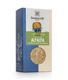 Bio semínka k nakličování Alfalfa, Sonnentor, krabička 120 g