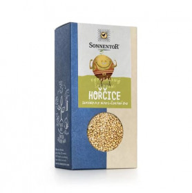 Bio semínka k nakličování Hořčice žlutá, Sonnentor, krabička 120 g