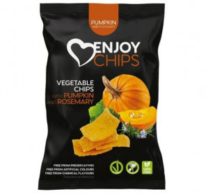 Bramborové chipsy s dýní a rozmarýnem, Enjoy Chips, 40 g