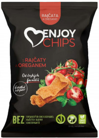 Bramborové chipsy s rajčaty a oregánem, Enjoy Chips, 40 g