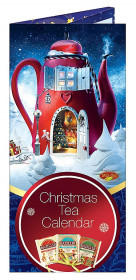 Čajový adventní kalendář, Basilur Christmas Tea Calendar, porcovaný, 24 sáčků