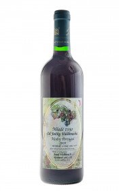 Červené suché víno, Vinařství Josef Valihrach Mladé víno Modrý Portugal 2020, 11.5% obj., 0.75 l