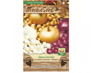 Cibule sazečka mix, Snowball - Karmen - Štutgart, MoravoSeed, 150 g