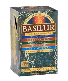 Dárková kolekce čajů, Basilur Orient Assorted, porcovaný, 25 sáčků
