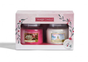 Dárková sada, Aromatické svíčky Yankee Candle 2 ks, hoření 2 x 75 hod.