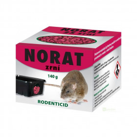 Deratizační nástraha na myši, PelGar NORAT 25, zrní, balení 140 g