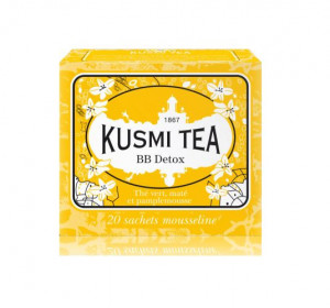 Detoxikační bylinný čaj, Kusmi Tea BB Detox, porcovaný, 20 sáčků