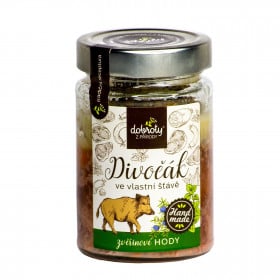 Divočák ve vlastní šťávě, Dobroty z přírody, 250 g