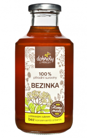 Domácí bylinný sirup, Dobroty z přírody Bezinka, 500 ml