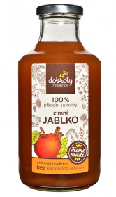 Domácí ovocný sirup, Dobroty z přírody Zimní jablko, 500 ml