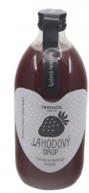 Domácí sirup, Dobroty z přírody Ferenčíkův jahodový, Limitovaná edice, 550 ml