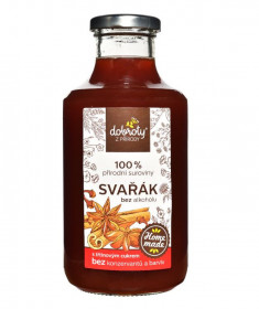 Domácí sirup, Dobroty z přírody Svařák, bez alkoholu, 250 ml