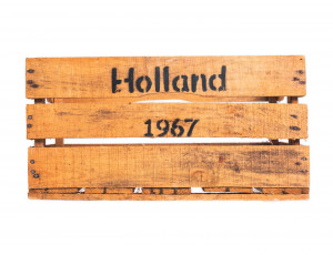 Dřevěná bedna Holland, hnědá