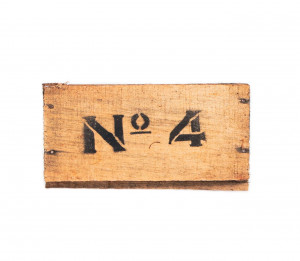 Dřevěná bedna No. 4, hnědá
