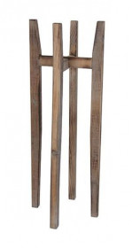 Dřevěný stojan na květináč Mica ASCOT 89, hnědý