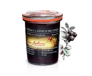 Džem z lesních brusinek, Via Delicia, 175 g