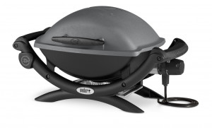 Elektrický gril Weber Q 1400, tmavě šedý
