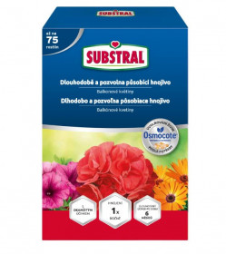 Hnojivo pro balkónové květiny, Substral Osmocote, balení 750 g