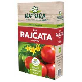 Hnojivo pro RAJČATA a PAPRIKY, Natura, balení 1.5 kg