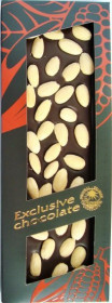 Hořká čokoláda, Severka Exclusive chocolate s mandlemi, 150 g