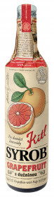 Hustý ovocný sirup, Kitl Syrob Grapefruit s dužninou, 500 ml