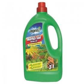 Kapalná hořká sůl pro OKRASNÉ DŘEVINY, Agro, balení 3 l