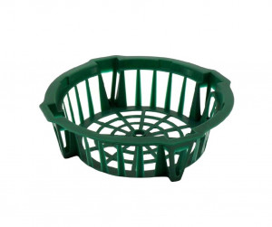 Košík na cibuloviny, průměr 30 cm, zelený