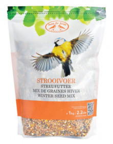 Krmivo pro ptáky, Esschert Design Zimní mix semen, 1 kg