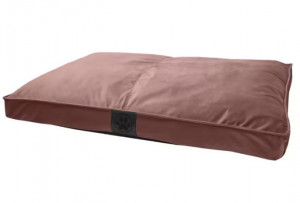 Látkový pelíšek pro psa DOG BOX, 70 x 110 x 10 cm, růžový