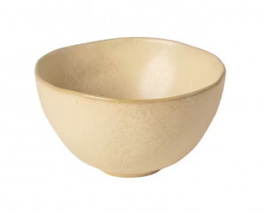 Miska LIVIA, keramická, glazovaná, průměr 15 cm, krémová