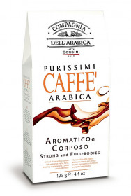 Mletá káva, Corsini Purissimo, 100% arabika, 125 g